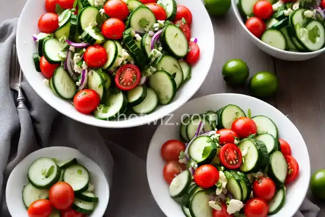 Tomato and Cucumber Salad