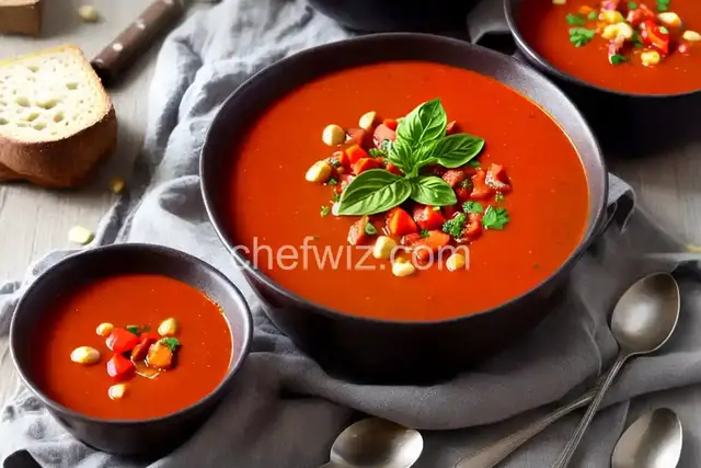 Tomato and Eggplant Soup