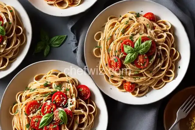 Tomato and Garlic Pasta