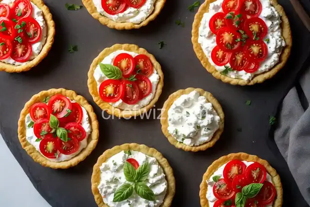 Tomato and Goat Cheese Tarts