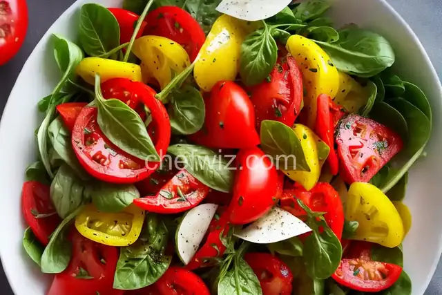 Tomato and Pepper Salad
