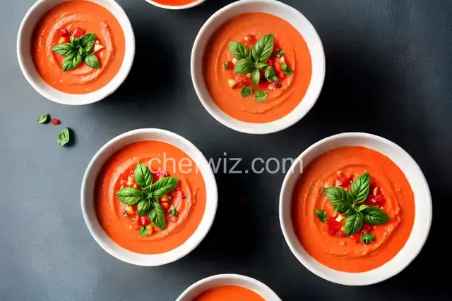 Tomato and Watermelon Gazpacho