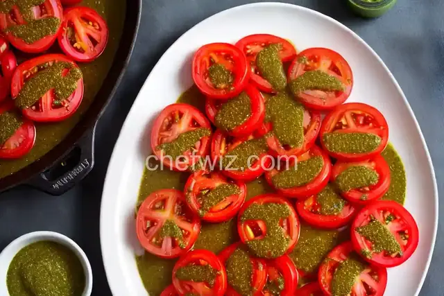 Tomatoes Roasted with Pesto