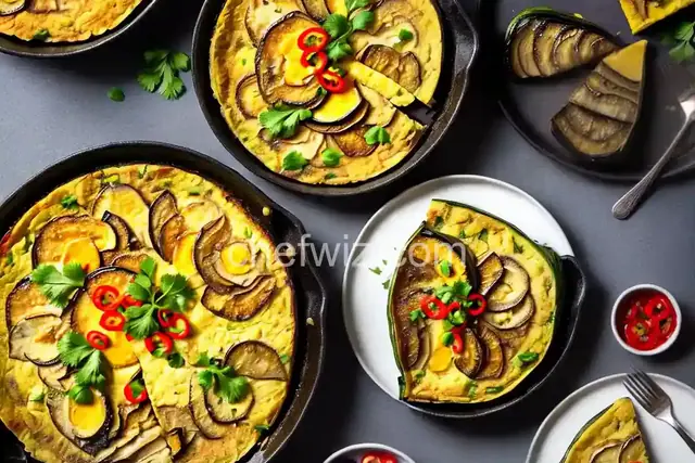 Tortang Talong (Filipino Eggplant Omelette)