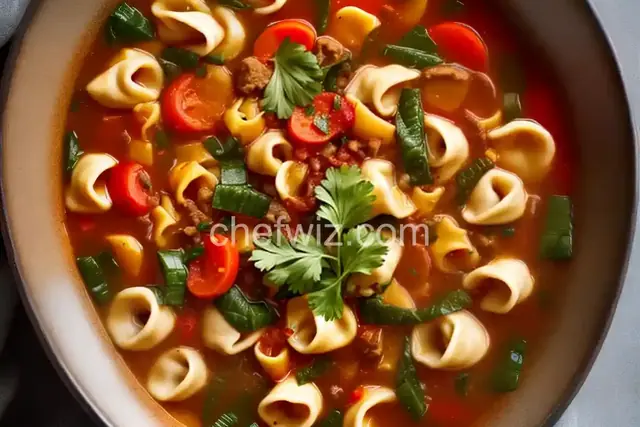Tortellini Minestrone Soup