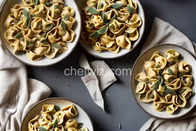Tortellini With Brown Butter and Sage