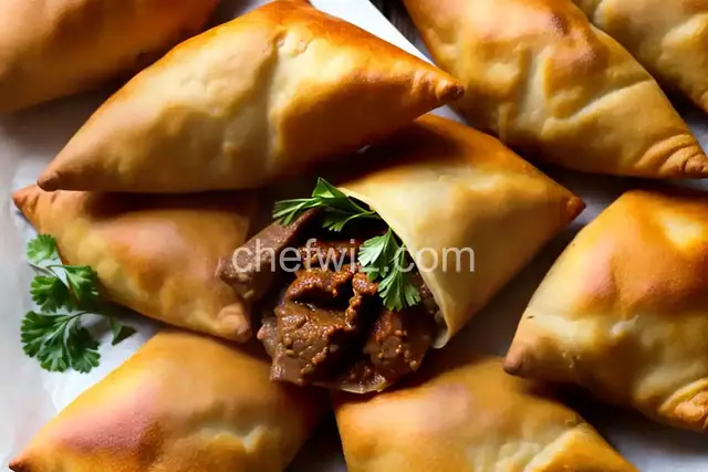 Traditional Beef Samosas