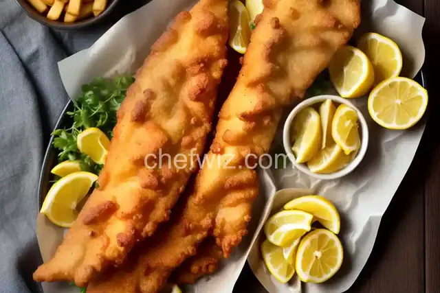 Traditional British Fish and Chips