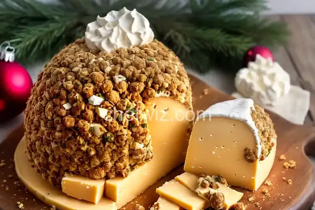 Traditional Christmas Cheese Ball