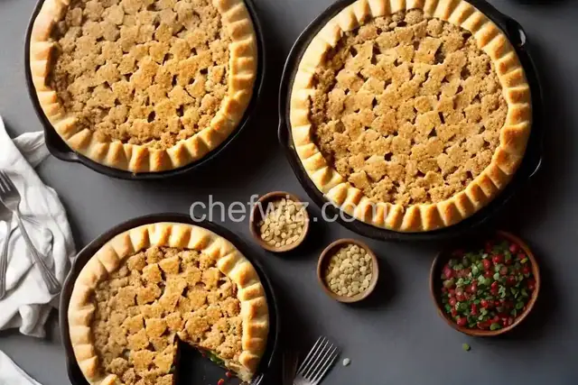 Traditional French Canadian Tourtiere