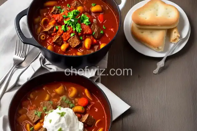 Traditional German Goulash