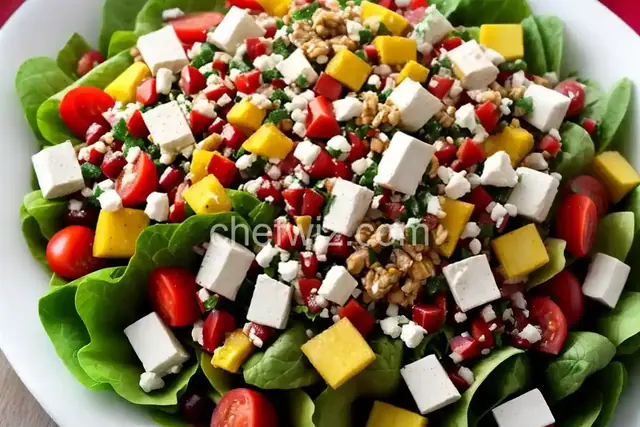 Traditional Mexican Christmas Salad