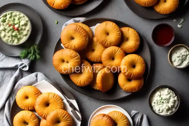 Traditional Russian Pirozhki