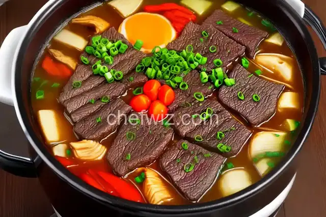 Traditional Sukiyaki (Japanese Beef Hot Pot) Recipe