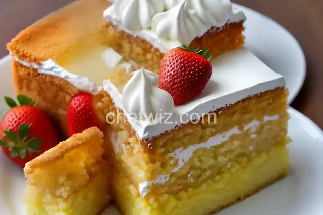 Tres Leches Cake (Pastel de Tres Leches)