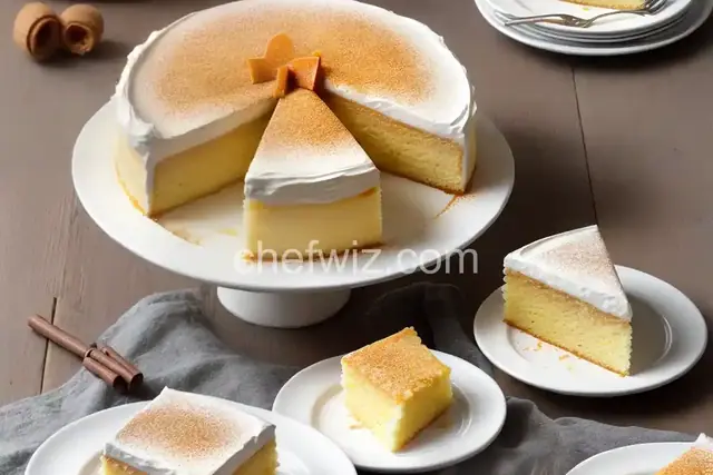 Tres Leches Cake with Dulce de Leche Frosting
