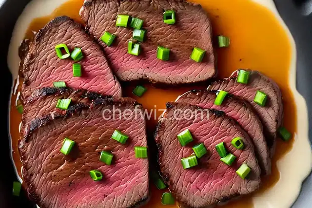 Tri-Tip Steak With Tiger Bite Sauce