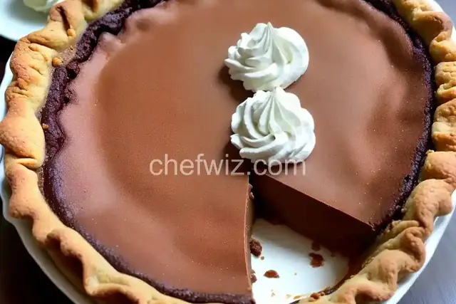 Tricia's Fantastic Fudge Pie