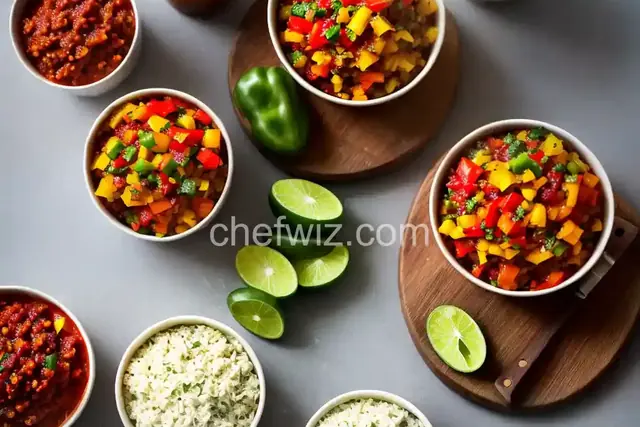 Tricolor Sweet Pepper Relish Recipe