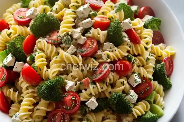 Tricolore Pasta Salad
