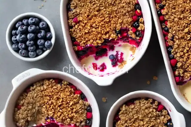 Triple Berry Crisp