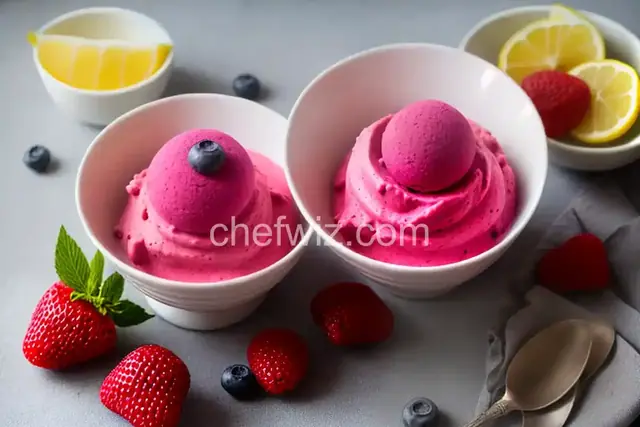 Triple Berry Sorbet