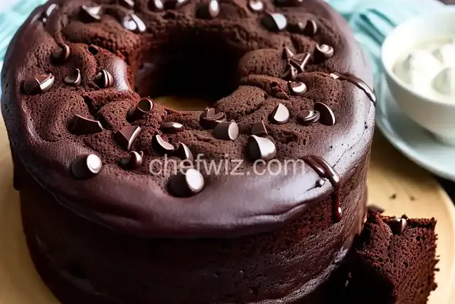Triple Chocolate Roll Cake
