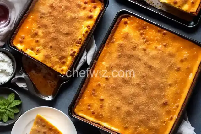 Triple-Flavor Sheet Pan Cheesecake