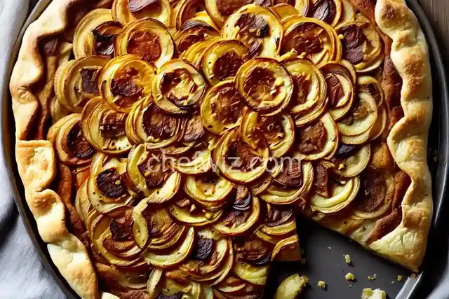 Triple-Threat Onion Galette