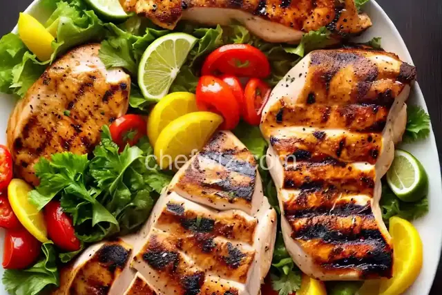 Tropical Grilled Chicken Breast