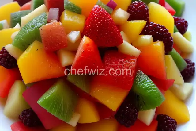 Tropical Island Fruit Salad