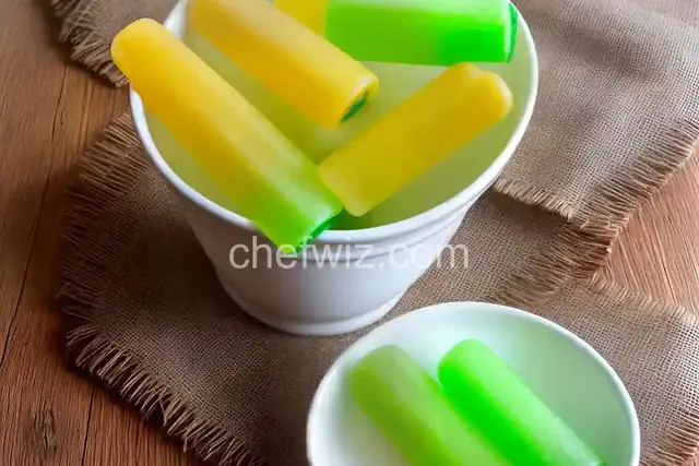 Tropical Kiwi Ice Pops
