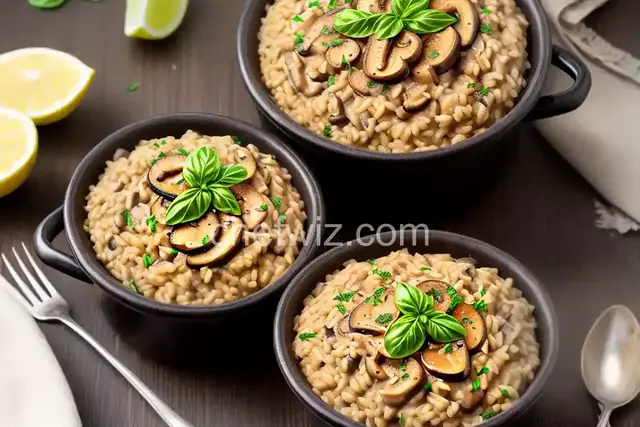 True Italian Porcini Mushroom Risotto