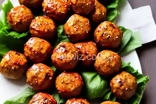 Tsukune (Japanese Chicken Meatballs)
