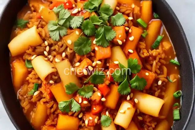 Tteokbokki (Korean Rice Cakes) Recipe