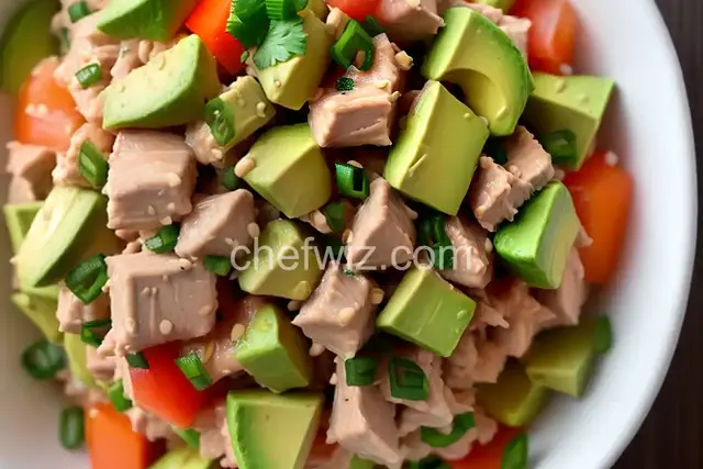 Tuna Avocado Poke