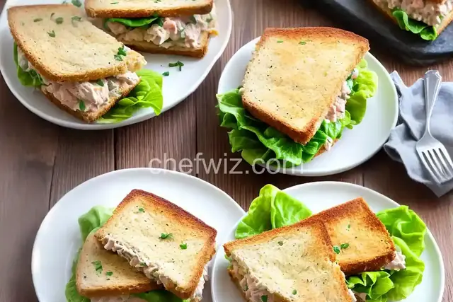 Tuna Egg Salad Melts