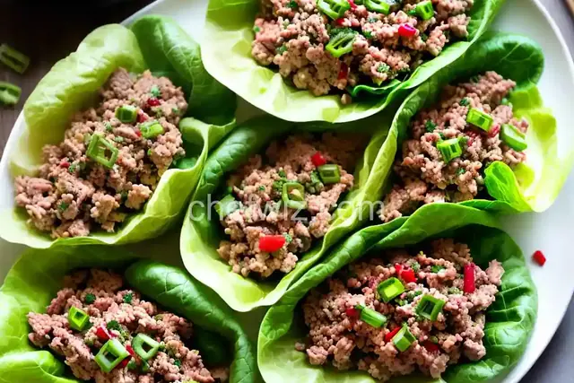Tuna Lettuce Wraps