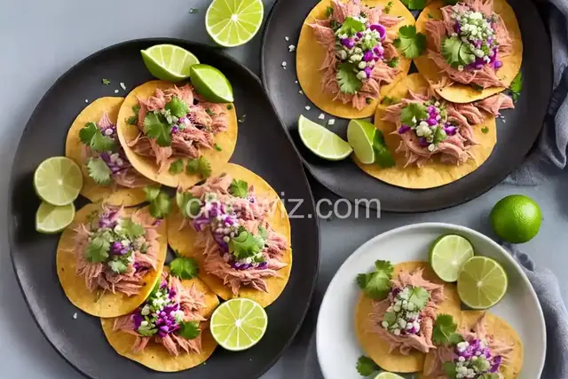 Tuna Lime Tostadas