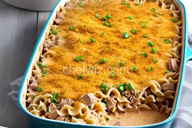 Tuna Noodle Casserole