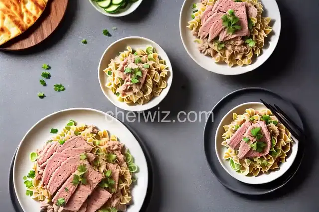 Tuna, Noodles, Pickles and Cheese