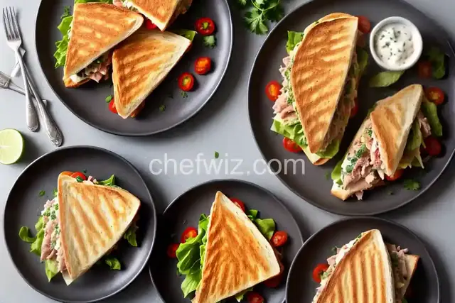 Tuna Panini Melt