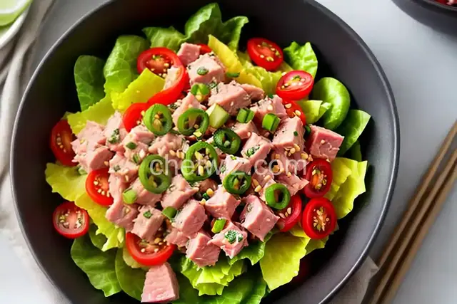 Tuna Poke (Hawaiian Raw-Tuna Salad) Recipe