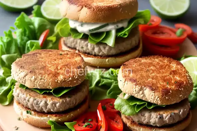 Tuna Steak Burgers