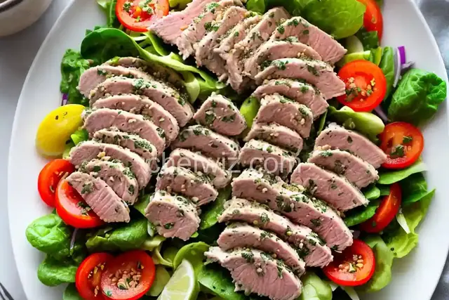 Tuna Tataki Salad