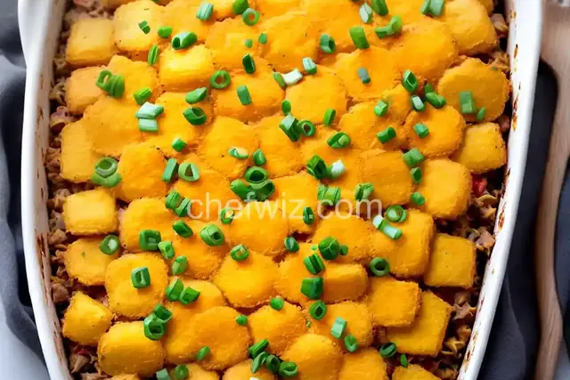 Tuna Tater Tot Casserole