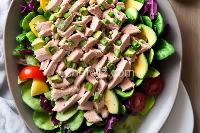 Tuna and Avocado Salad