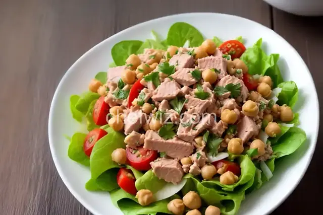 Tuna and Chickpea Salad