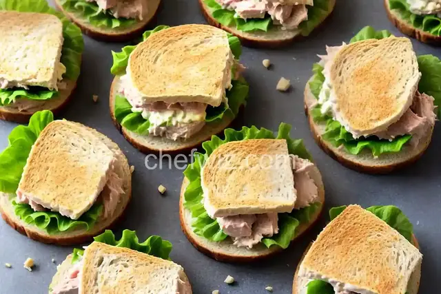 Tuna and Hummus Sandwiches