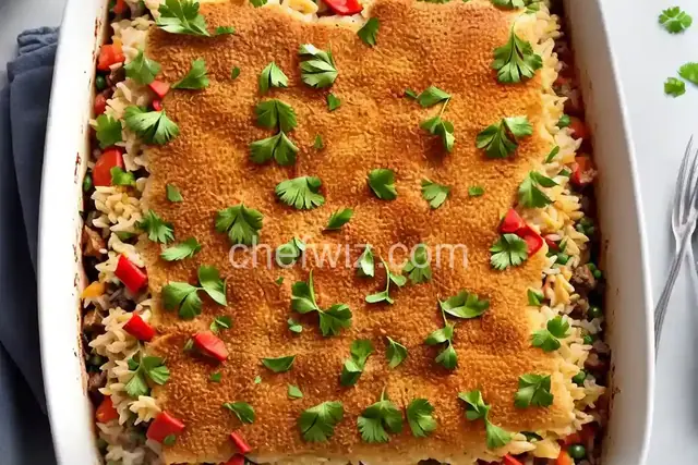 Tuna and Rice Casserole